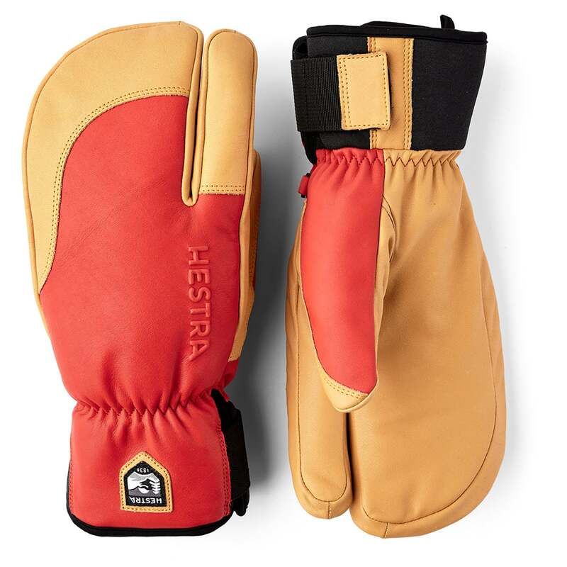 ヘストラ メンズ アクセサリー 手袋 Hestra Topo 3Finger Gloves Flame RedTan レッド