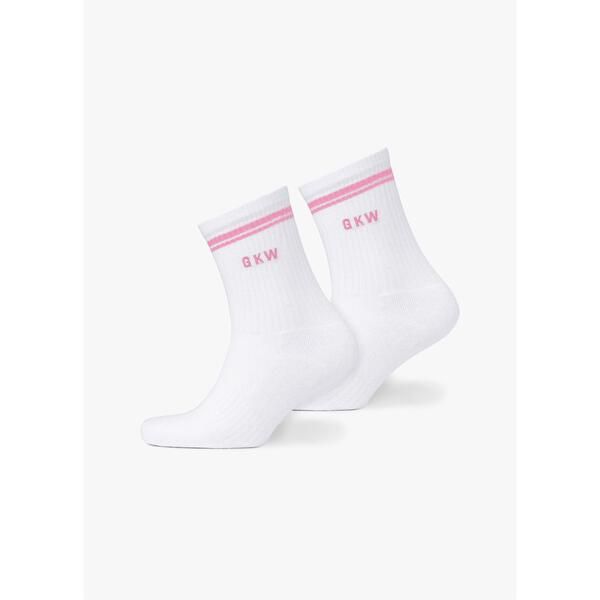 ジムキング レディース アンダーウェア 靴下 コットン Gym KingKW Tipping Crew Sock 3PK Carnation PinkHyacinthBlue Cotton PinkHycthBlue ブルー