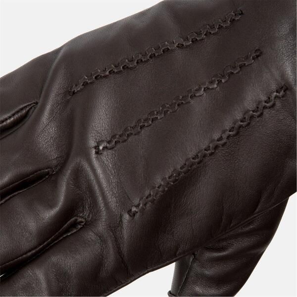 プレティグリーン メンズ アクセサリー 手袋 レザー Pretty Green Mens Leather Glove Brown ブラウン
