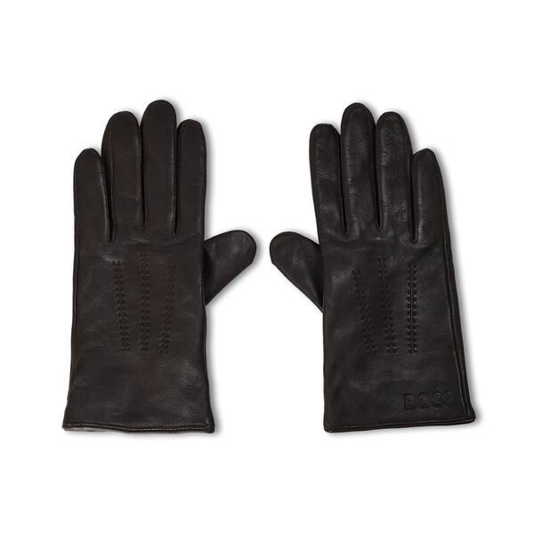 ボス メンズ アクセサリー 手袋 フリース Boss Mens Fleece Gloves Medium Brown ブラウン