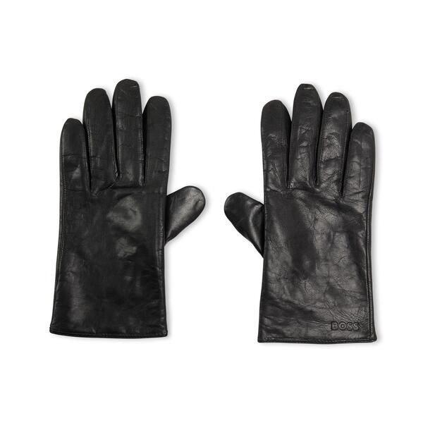 ボス メンズ アクセサリー 手袋 フリース Boss Mens Gioli Fleece Gloves Black ブラック