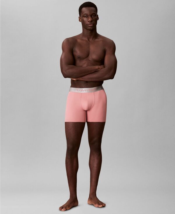カルバンクライン メンズ アンダーウェア ボクサーパンツ Calvin Klein Mens Brushed Microfiber Stretch Boxer Brief Dusty Blush ブラッシュ