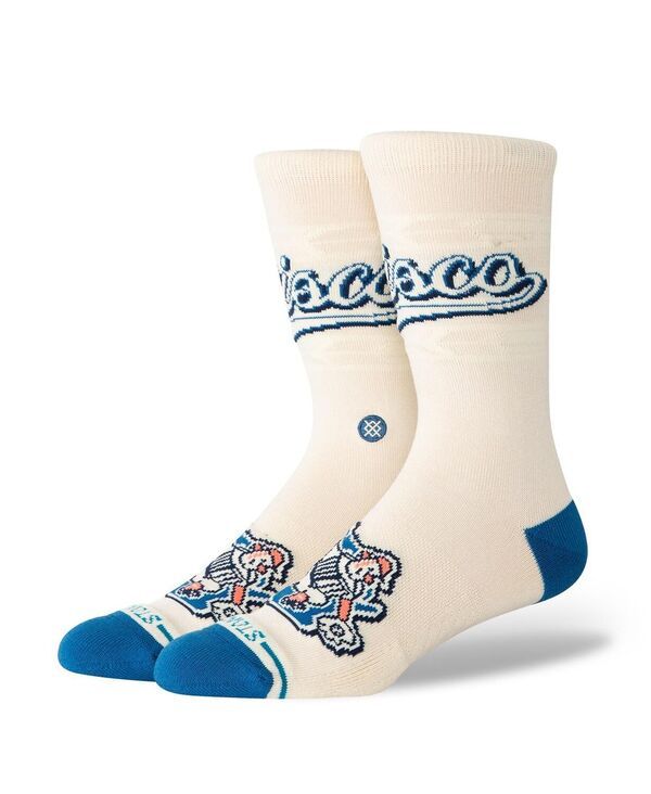 スタンス メンズ アンダーウェア 靴下 Stance Mens and Womens White Milwaukee Brewers 2026 City Connect Crew Socks White ホワイト