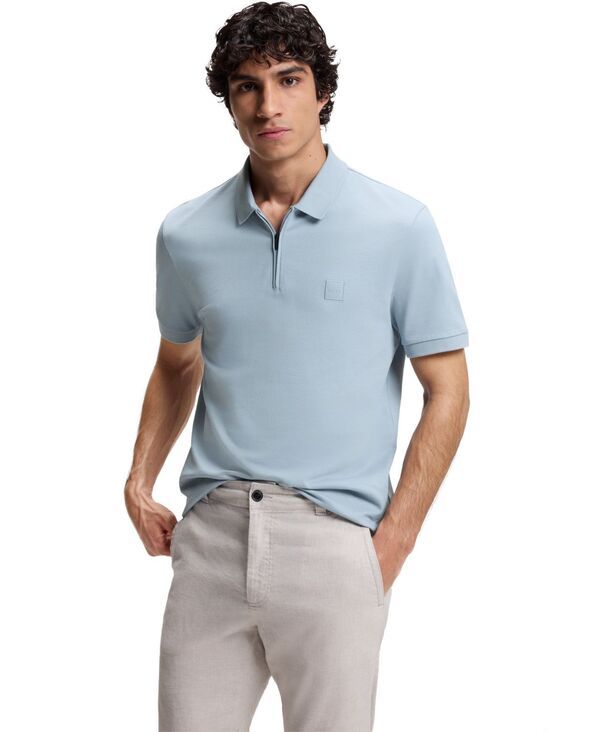 ヒューゴボス メンズ トップス ポロシャツ コットン Hugo Boss