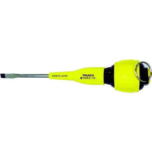 新品 TRUSCO(トラスコ) 落下防止電工ドライバー -6X100 TDDR-6-100 × 10本 【ケース販売】