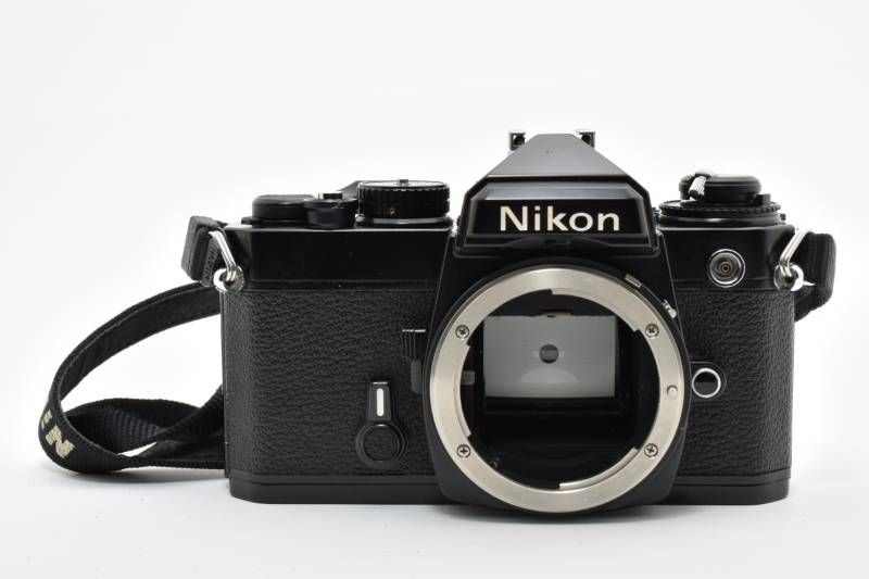現状品 Nikon ニコン FE 黒 ブラック ボディ フィルム一眼カメラ #4182