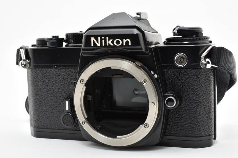 現状品 Nikon ニコン FE 黒 ブラック ボディ フィルム一眼カメラ #4182
