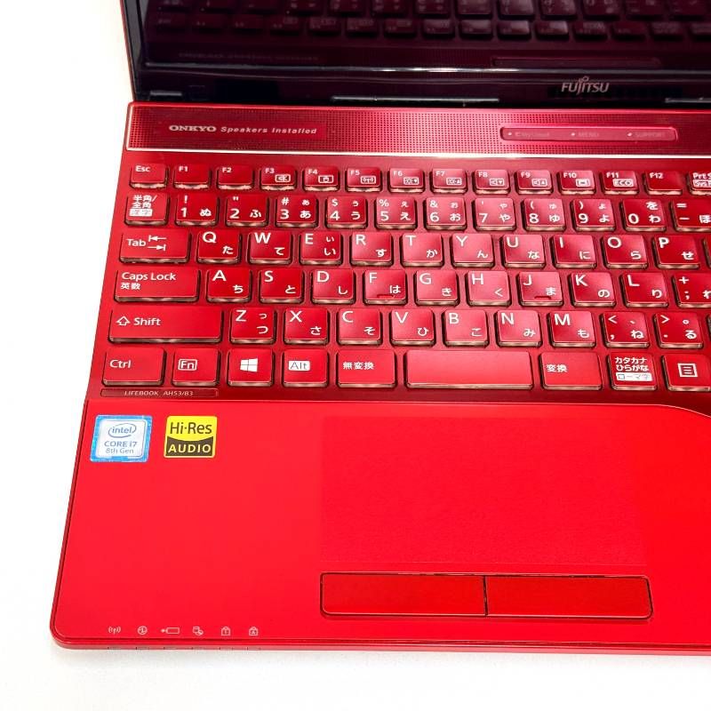 20GBメモリ i7ノート 富士通 Win11 BD 赤 - メルカリ