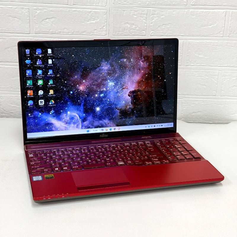 20GBメモリ i7ノート 富士通 Win11 BD 赤 - メルカリ