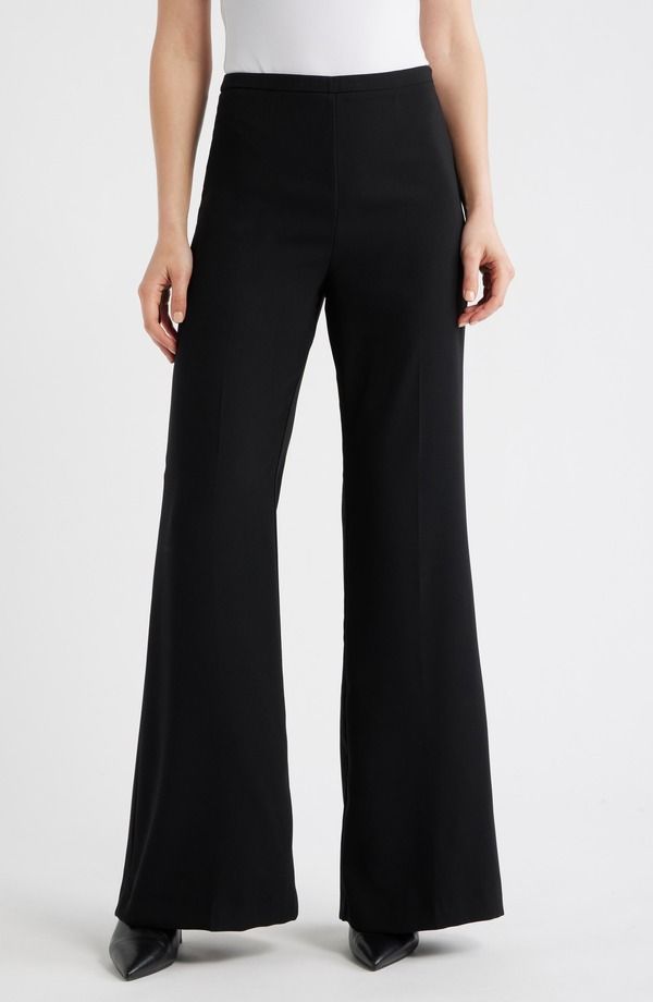 マンゴ レディース ボトムス レギンス ハイウエスト パンツ MANGO High Waist Pants Black ブラック