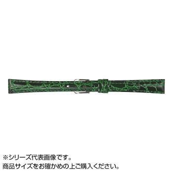 ミモザ 定番，格安 MIMOSA(ミモザ) 時計バンド RA型押ワニ 14mm グリーン (美