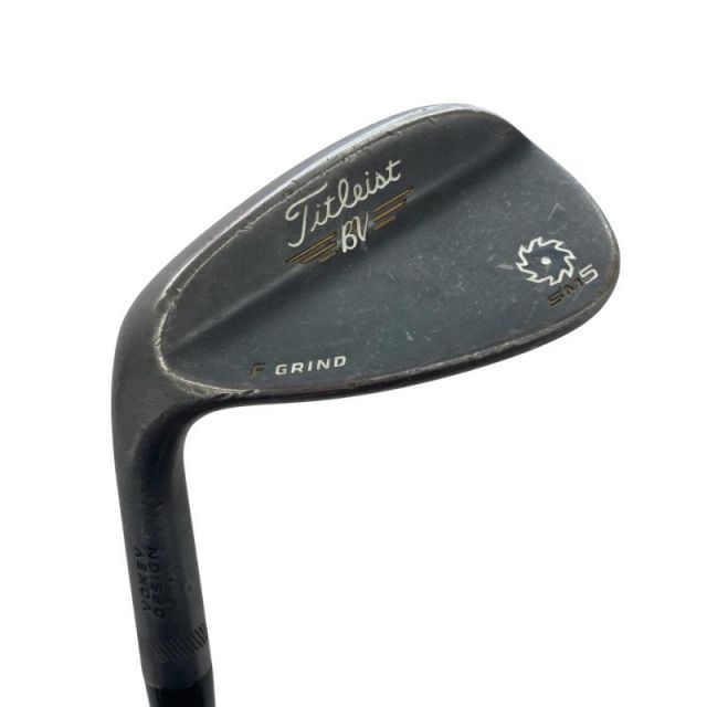 中古】 タイトリスト VOKEY SPIN MILLED SM5 ブラック 52°/12°F