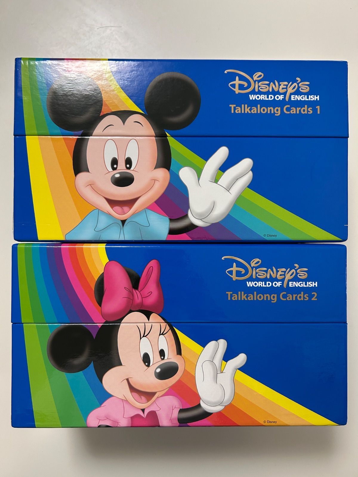 知育玩具 Disney World of English Talkalong Cards DisneyWORLD of English ディズニー英語システムトークアロングカード