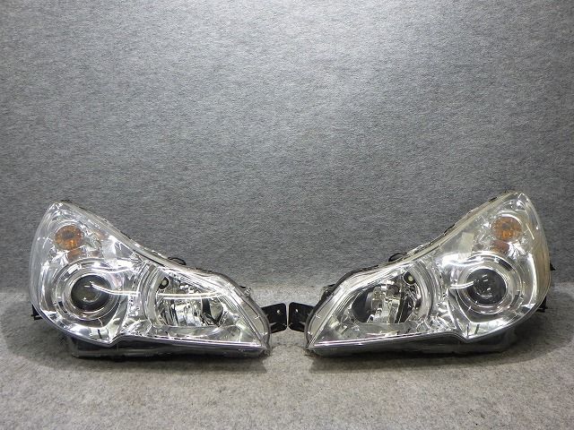 レガシィ ヘッドライト 左右 HID BR9 BM9 前期 100-20061 5J