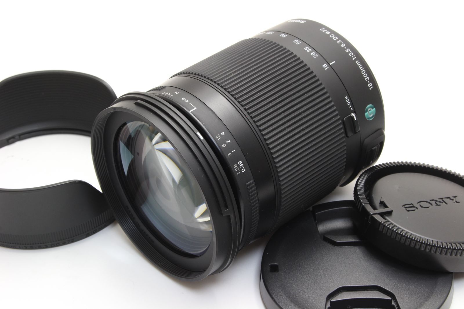 A (美品) SIGMA シグマ Contemporary 18-300mm F3.5-6.3 DC MACRO HSM
