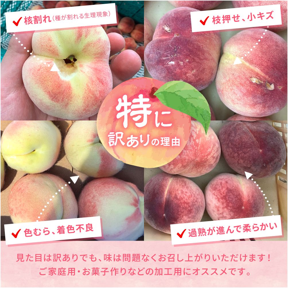 訳あり桃 4kg 山梨県産 フルーツ お取り寄せ - メルカリ
