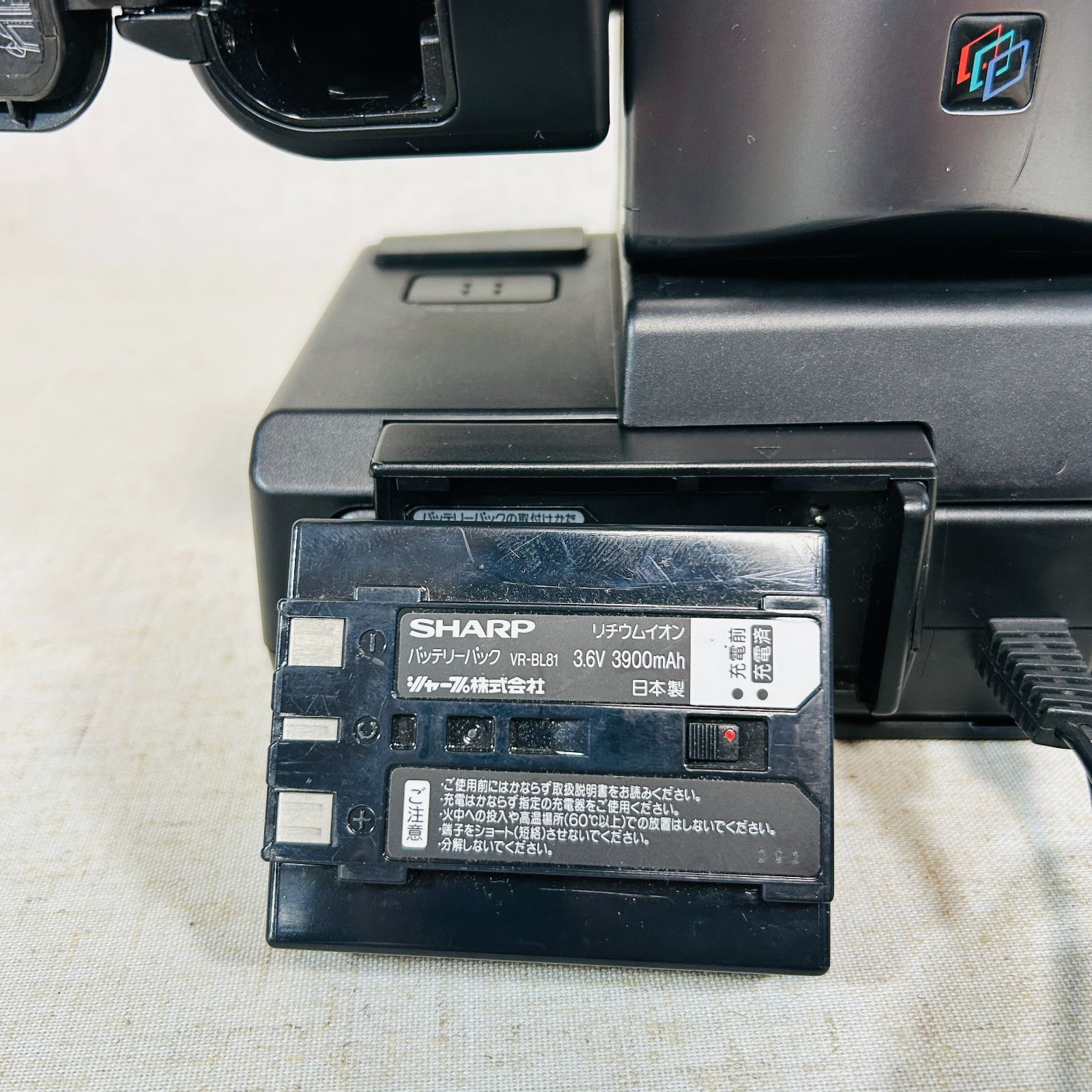 ビデオカメラ SHARP Hi8 VL-HL50 ジャンク】SHARP シャープ Hi8 8mmビデオカメラ ビューカム VL-HL50