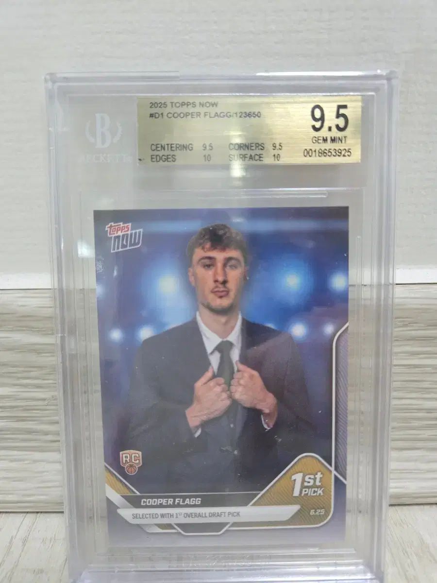 クーパー フラグ 2025 Topps Now RC BGS 9 5 ルーキーカード