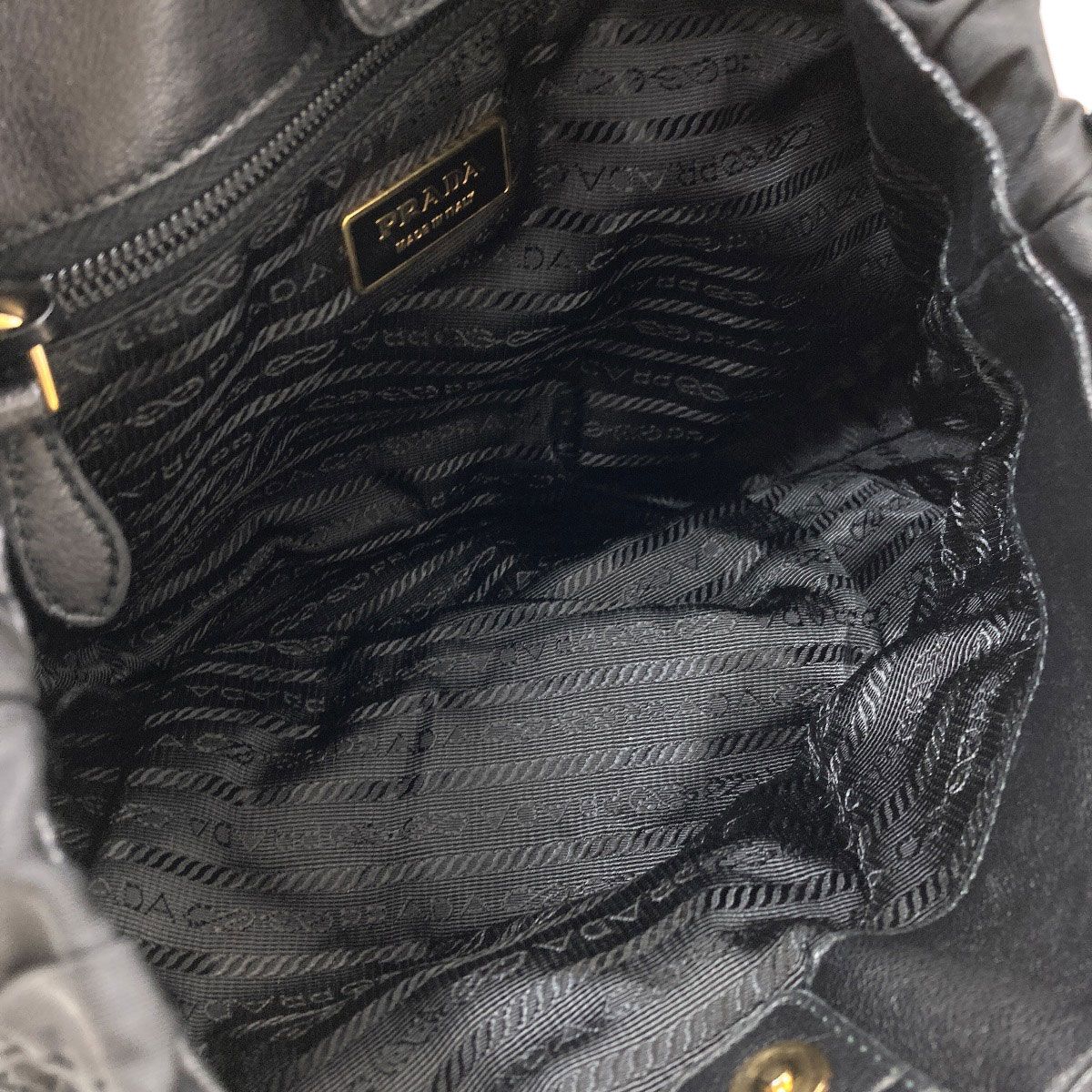 PRADA プラダ リボン ハンドバッグ ナイロン レディース [中古] - メルカリ