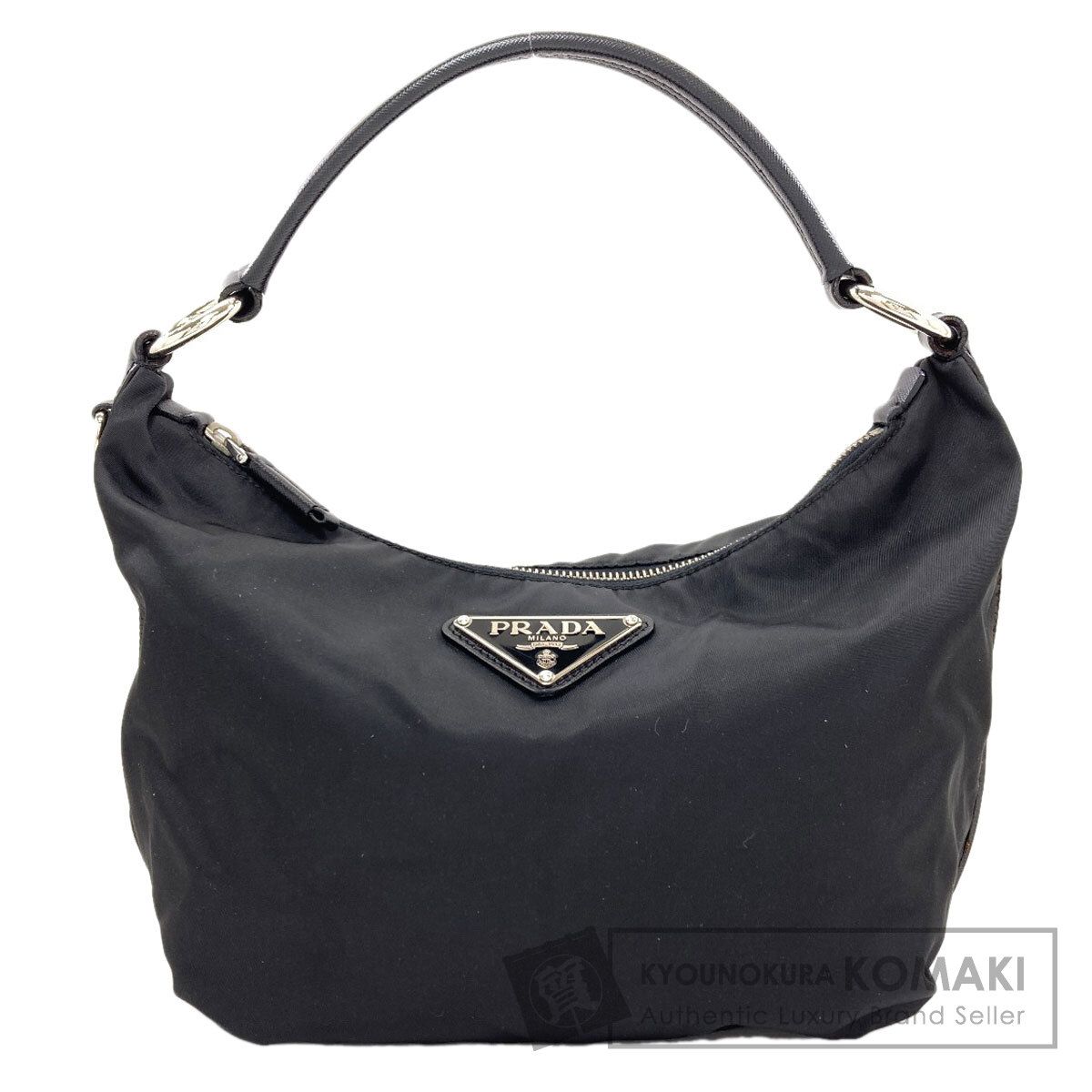 PRADA プラダ ワンショルダー ホーボー ロゴ金具 ショルダーバッグ 