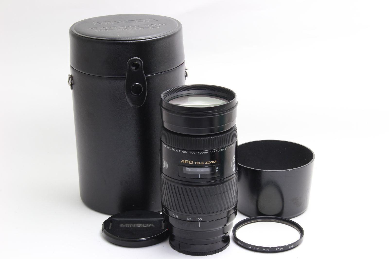 B+ (並品) MINOLTA ミノルタ APO TELE ZOOM 100-400mm F4.5-6.7 一眼