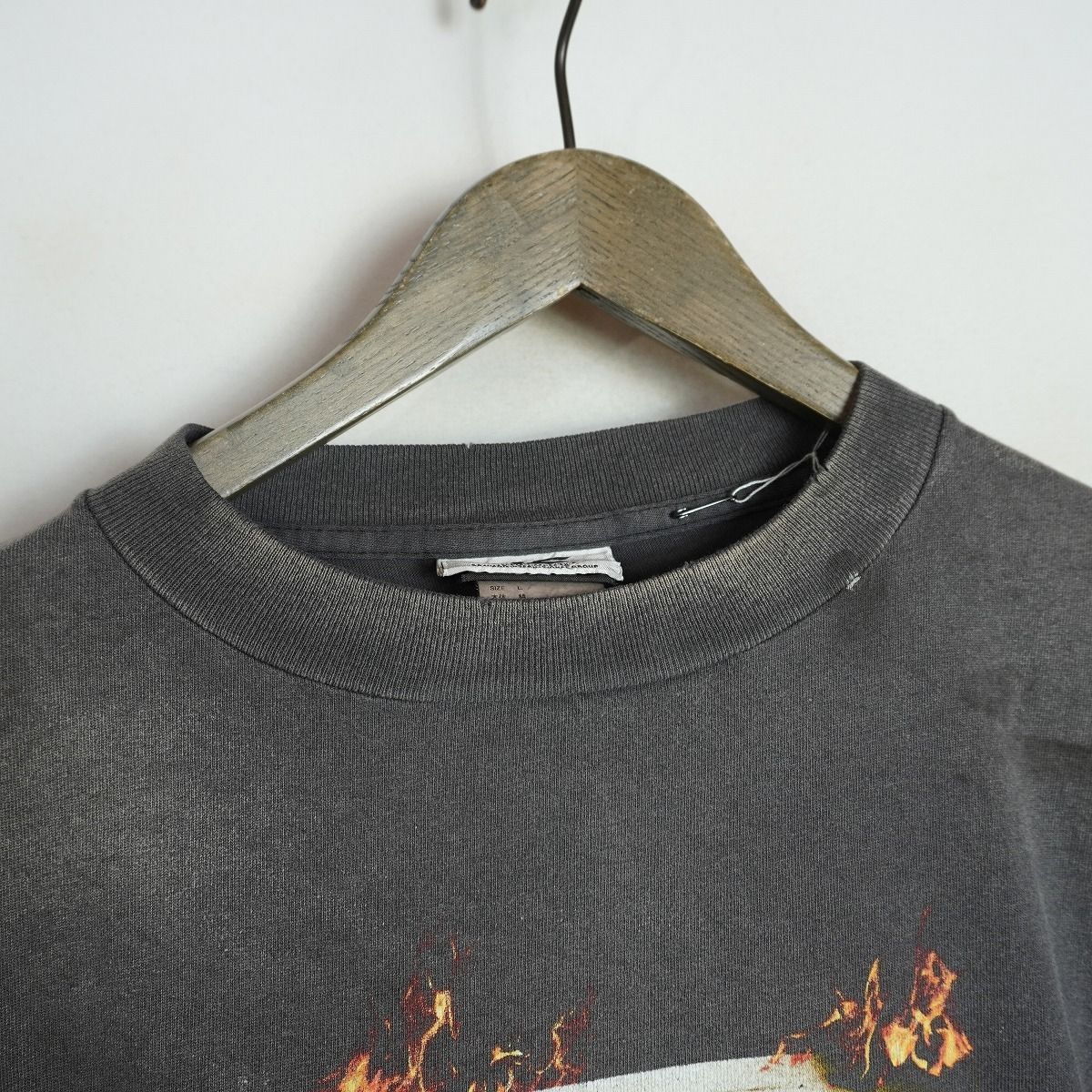 新品 国内正規 25AW SAINT MICHAEL セントマイケル NAS_SS TEE Tシャツ 