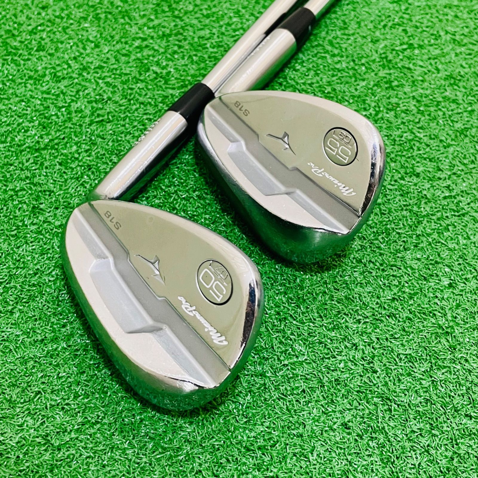112 MIZUNO PRO S18 ミズノプロ 50° 55° ウェッジ 2本セット メンズ 右