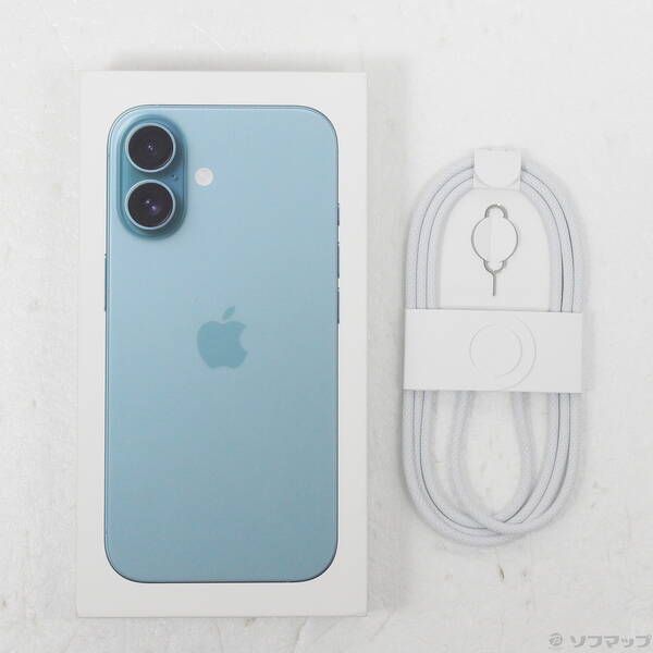 iPhone16 256GB ティール SIMフリー中古 - ソフマップ