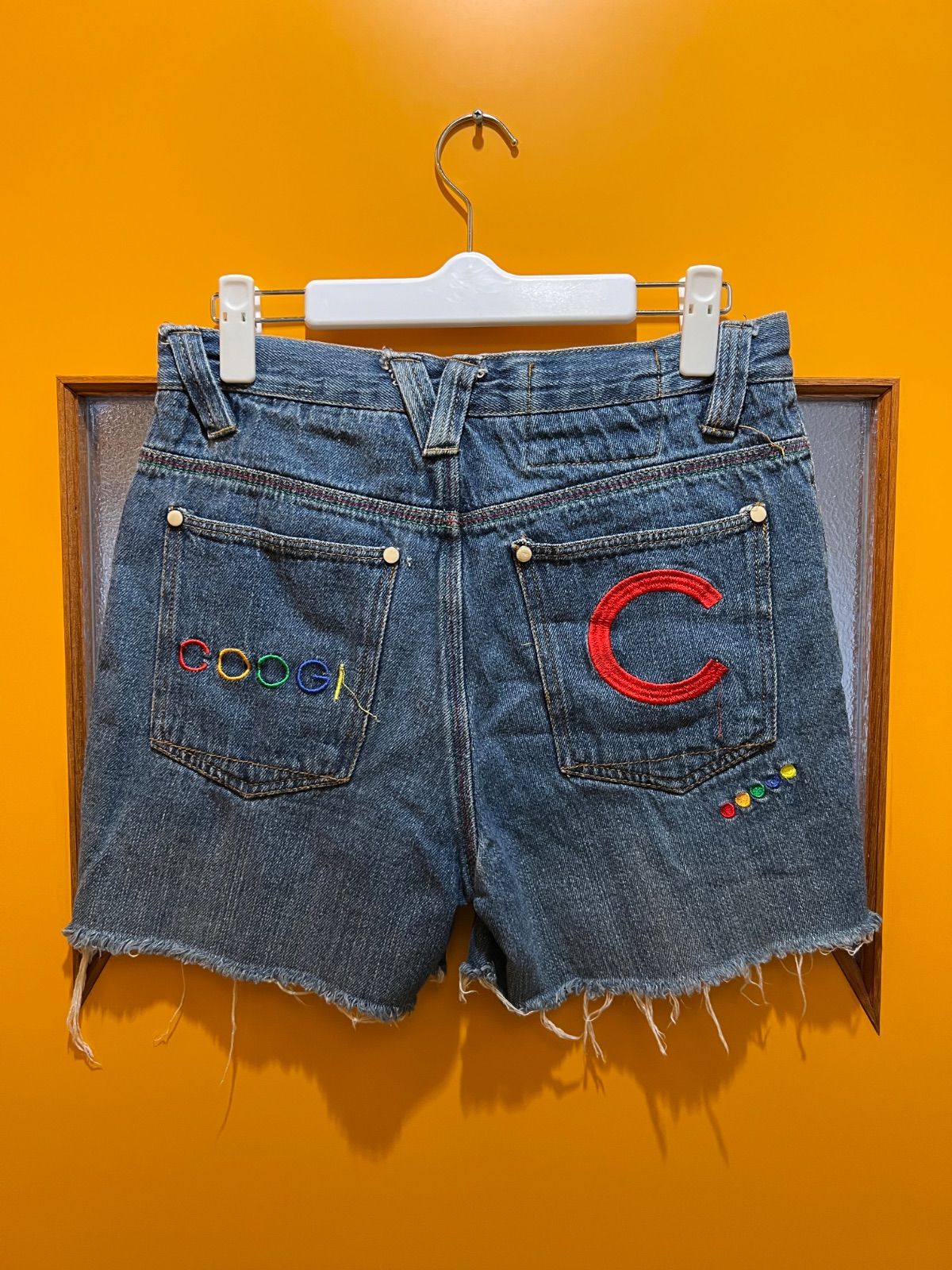 Y【Y10-15】◇ COOGI 16サイズ デニムショートパンツ 青色 - メルカリ
