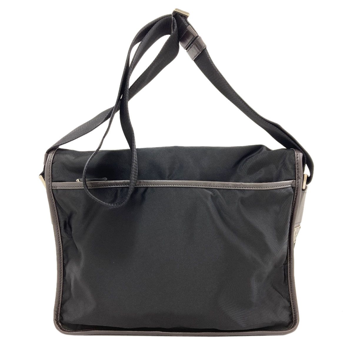 PRADA プラダ ロゴ金具 ショルダーストラップ ナイロン レディース