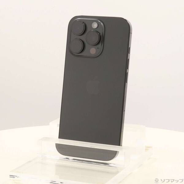 iPhone16Pro 256GB ブラックチタニウム 中古 ケーブル/箱付 Pro 256GB iPhone16 ソフマップ 〔中古品〕 ブラックチタニウム - 中古