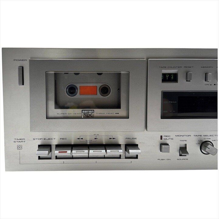良品 AKAI アカイ 赤井 ステレオ カセット デッキ GX-M50 録音 再生