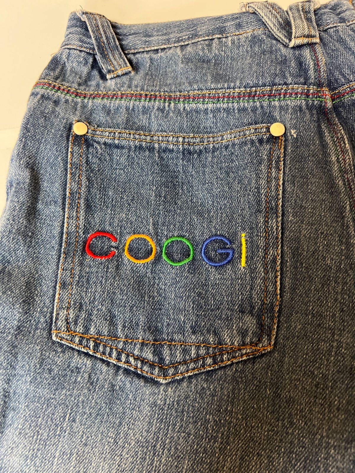 Y【Y10-15】◇ COOGI 16サイズ デニムショートパンツ 青色 - メルカリ