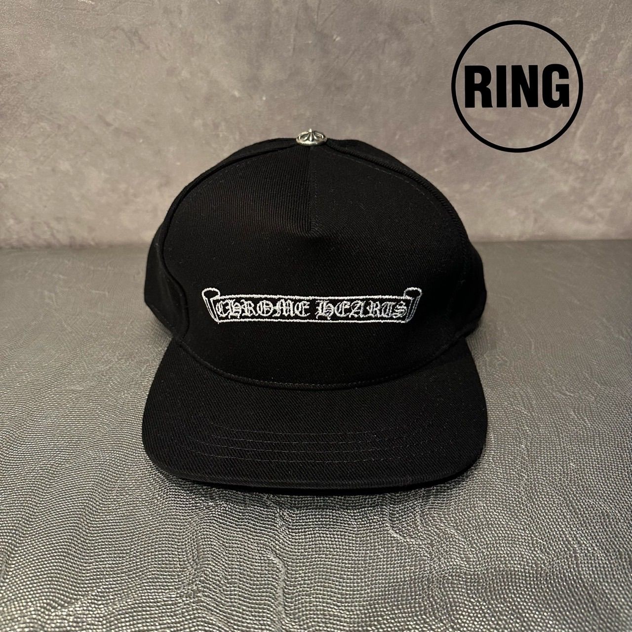 Chrome Hearts Scroll Label CAP - メルカリ