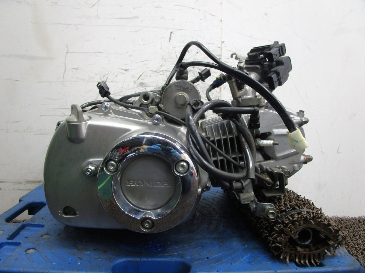 スーパーカブ C125 エンジン スロットルボディ B7512！JA48 始動確認 