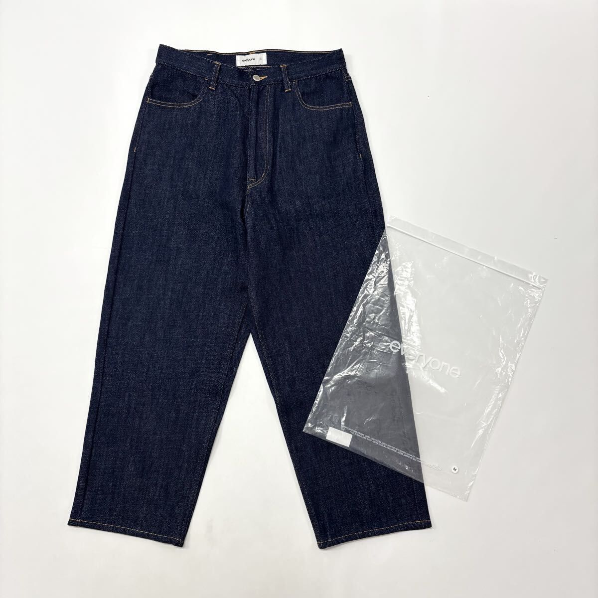 everyone soft denim pants (INDIGO) サイズ M everyone soft denim