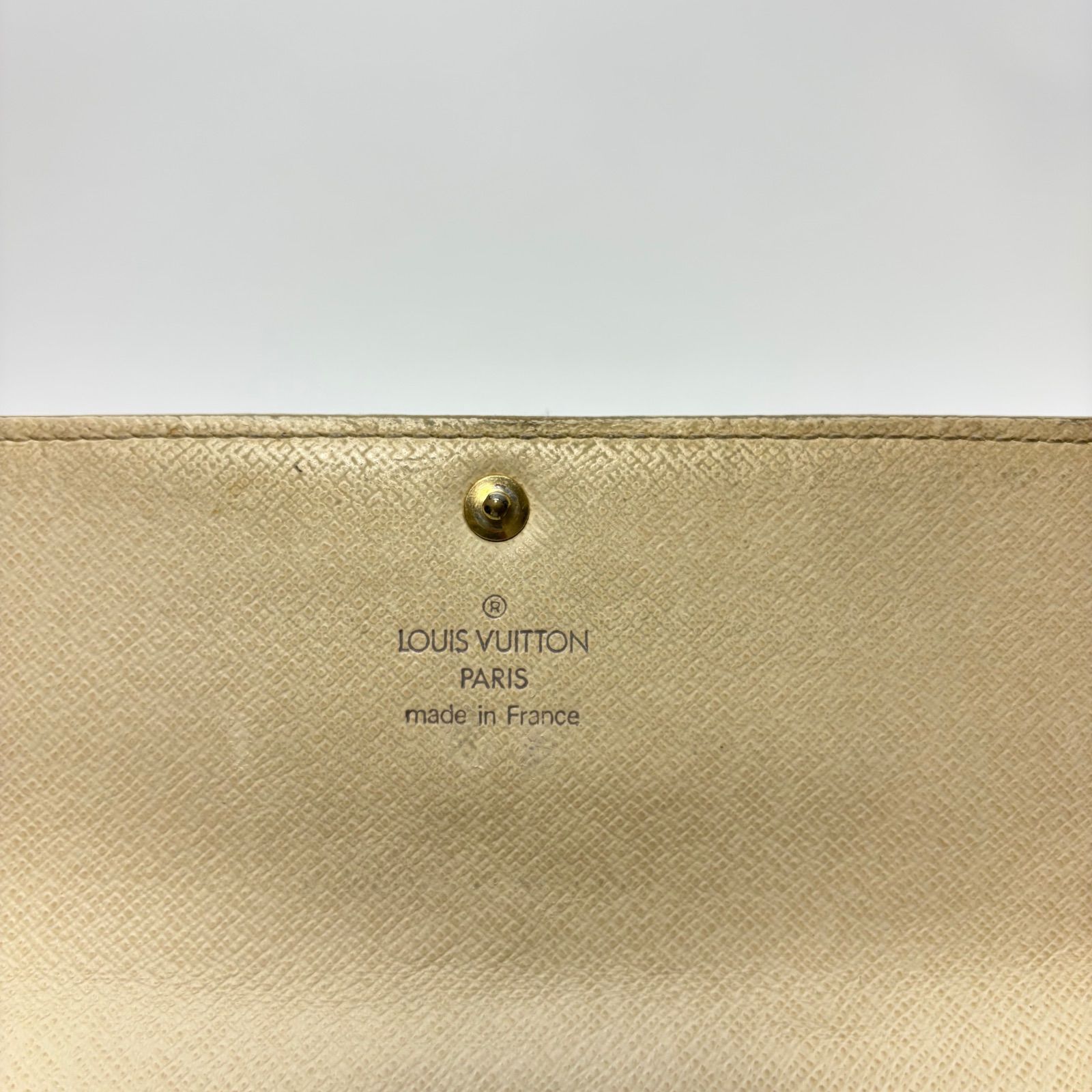 4501 LOUIS VUITTON ルイヴィトン 長財布 ダミエ アズール