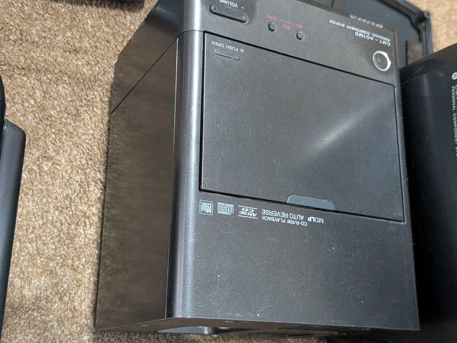 超希少・完動品】SONY ソニー CMT-A01MD コンポ MDLP/Atrac CD