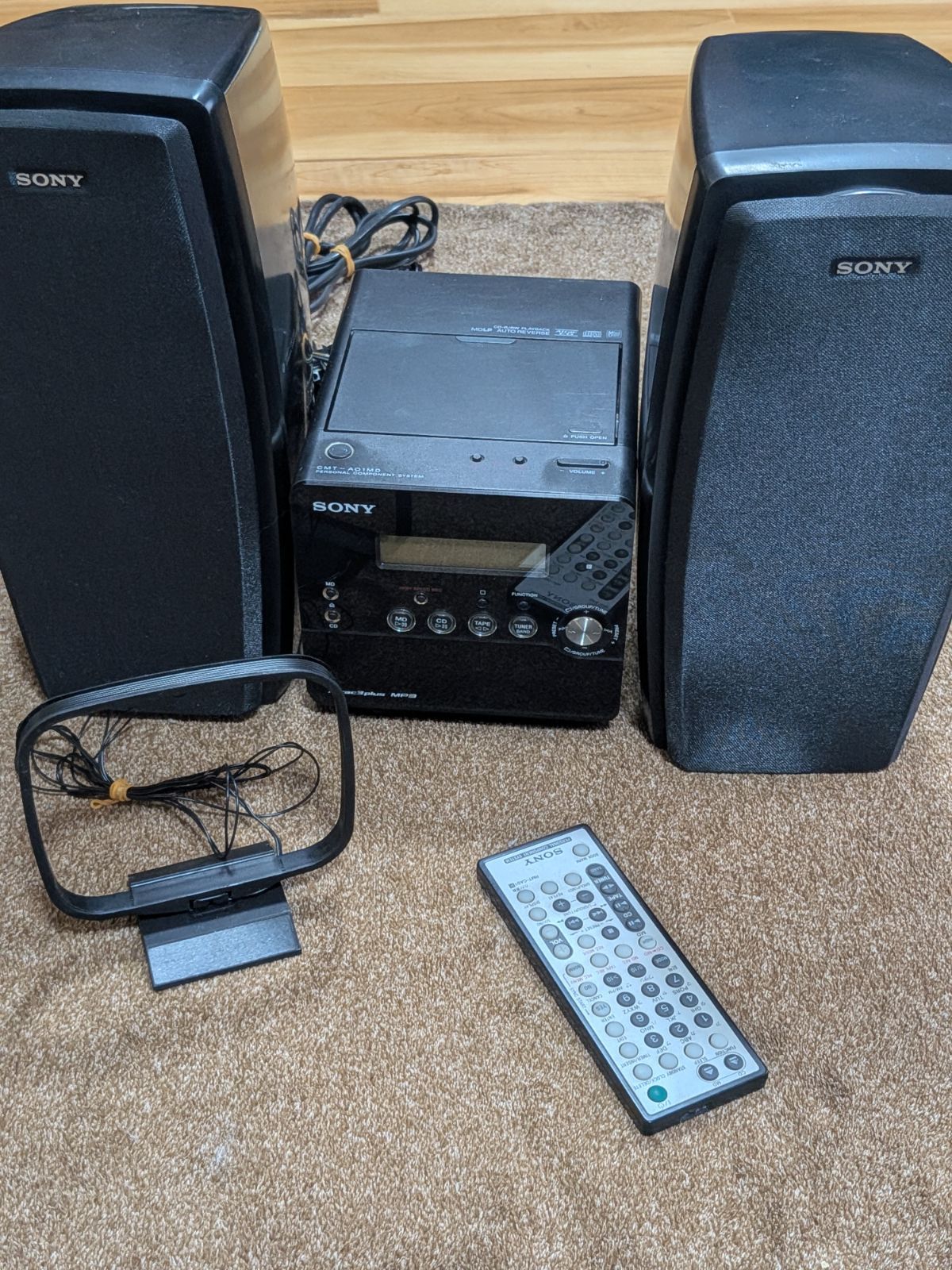 超希少・完動品】SONY ソニー CMT-A01MD コンポ MDLP/Atrac CD