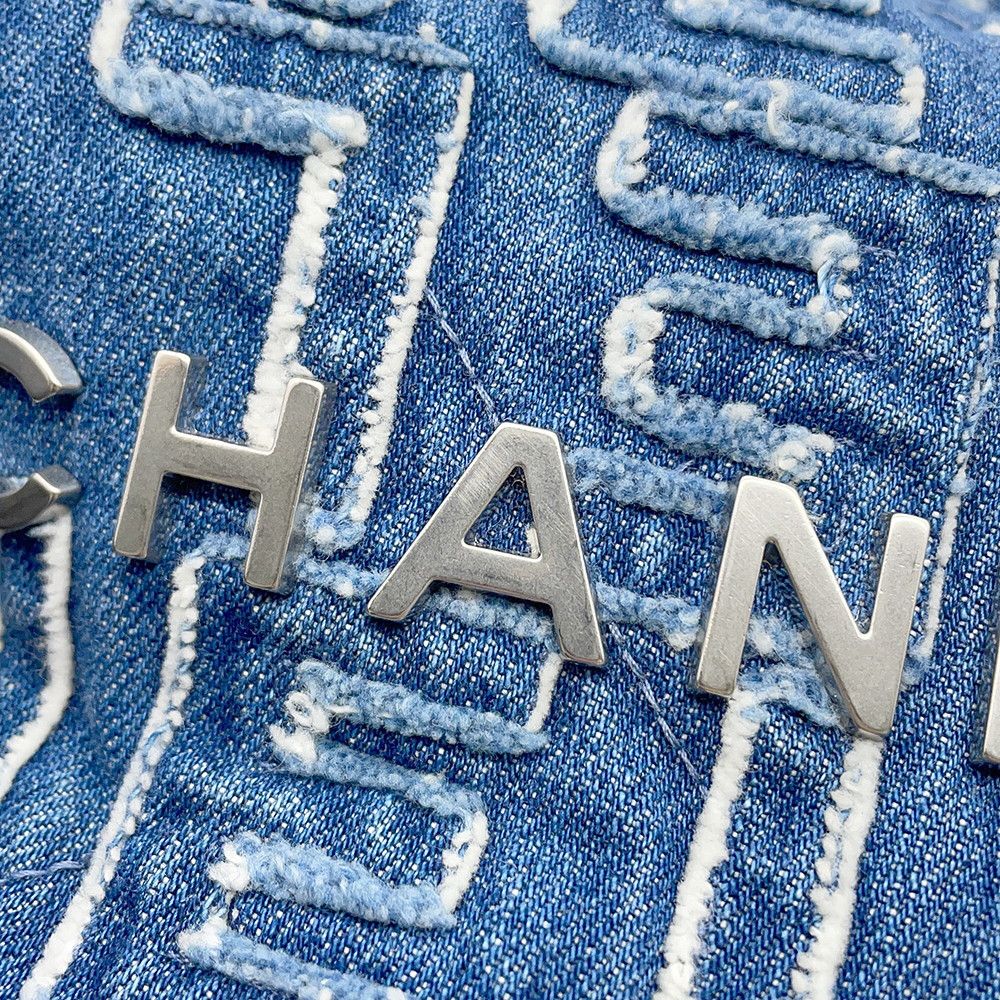 シャネル ハンドバッグ CHANEL 22 ミニ ココマーク デニム AS3980
