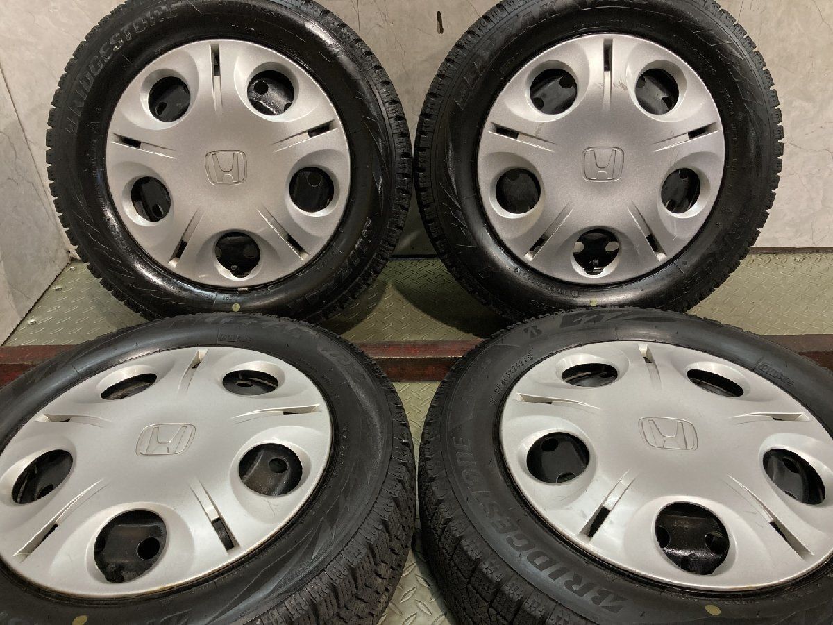 BS BLIZZAK VRX2 155/65R13】スタッドレス【HONDA ライフ 純正ホイール 