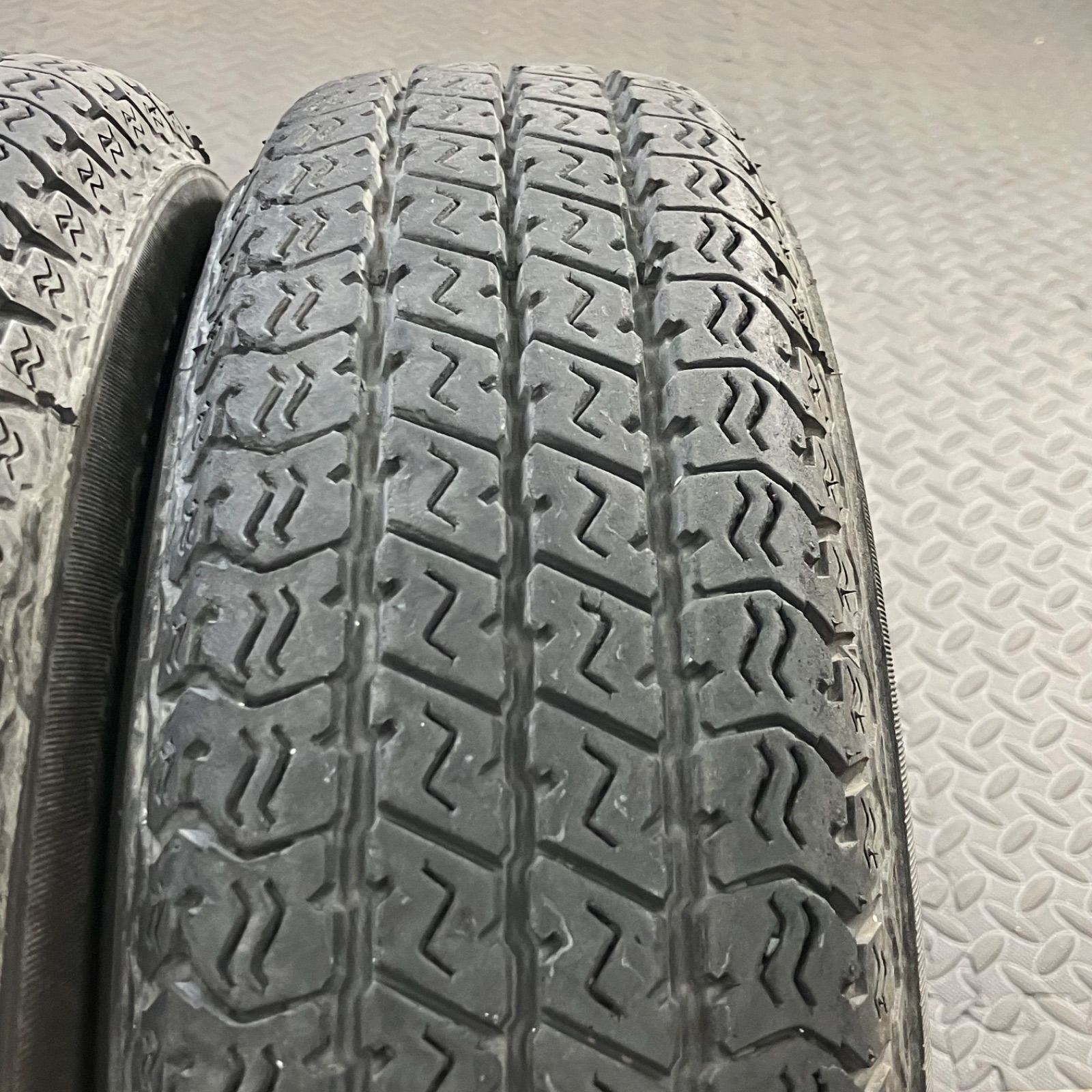 21年製 145/80R12 80/78N LT ヨコハマ スーパーバン356 スズキ