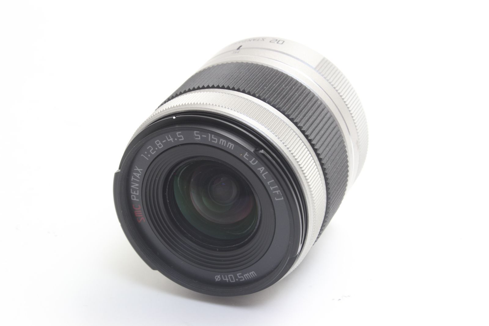 AA (新品級) PENTAX ペンタックス Q ホワイト 02 STANDARD ZOOM レンズ 