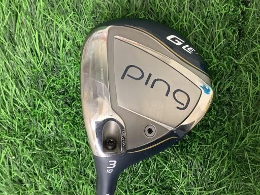 【中古】 ピン G Le3 3W レディース レフティ フェアウェイウッド FW 純正特注シャフト (フレックスその他) レディース 女性用 左利き レフティ 左用 Cランク ゴルフクラブ