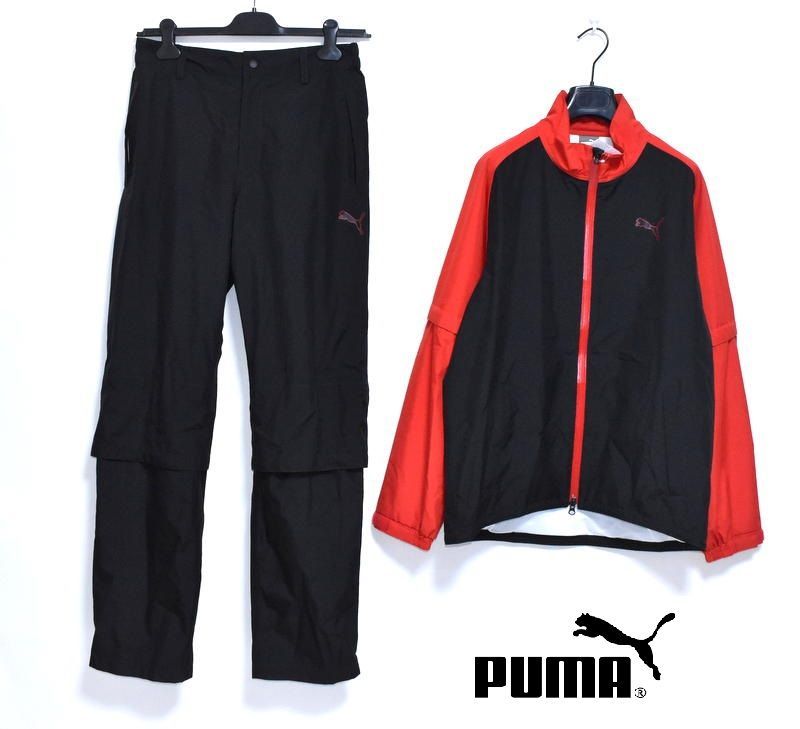最終価格　プーマゴルフ レインウェア　上下セット 新品 PUMA GOLF レインスーツ L プーマ ゴルフ 上下セット