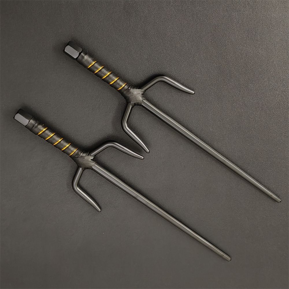 美術品・アンティーク・コレクション 武具 十手 釵 サイ 琉球古武術