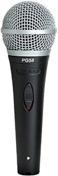 【中古】（非常に良い）SHURE ダイナミック ボーカルマイクロフォン 1/4インチフォーンケーブル付属 PG58-QTR
