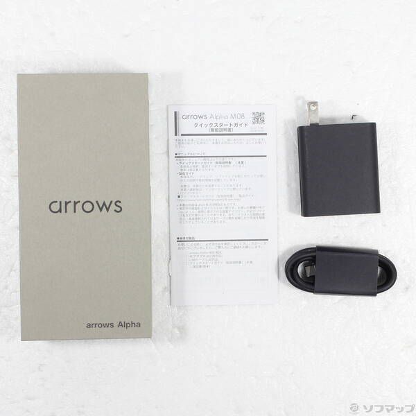 arrows Alpha 512GB ホワイト SIMフリー 中古-メルカリ
