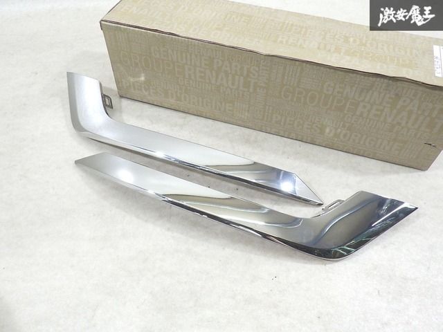 【未使用 アウトレット】 ルノー 純正 キャプチャー 2 リアバンパー用 クローム モール モールディング トリム バー 85076-5531R 棚I-4