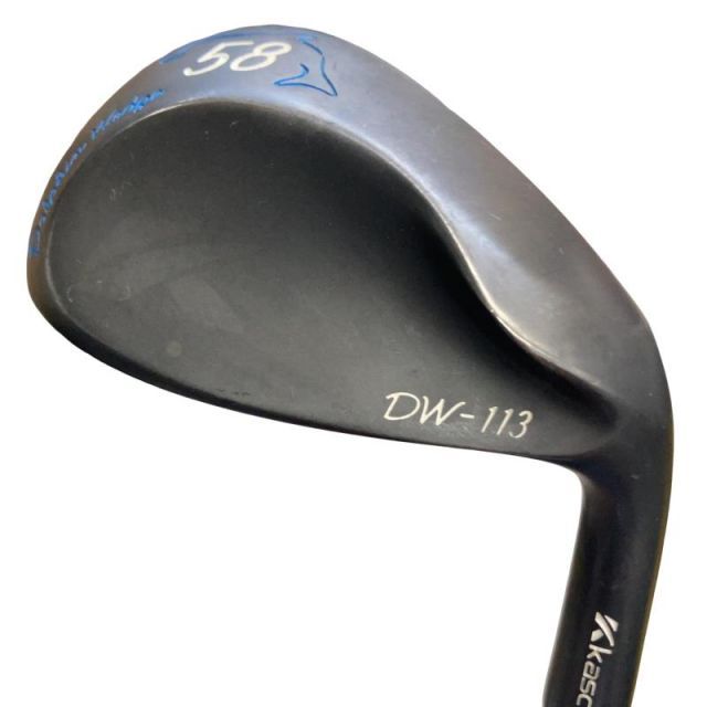 【メンズ右】キャスコ　ドルフィンウエッジ　 DW-113 58度　ブラック　S ゴルフ 【】 キャスコ Dolphin Wedge DW-113 ブラック 58° ウェッジ WG